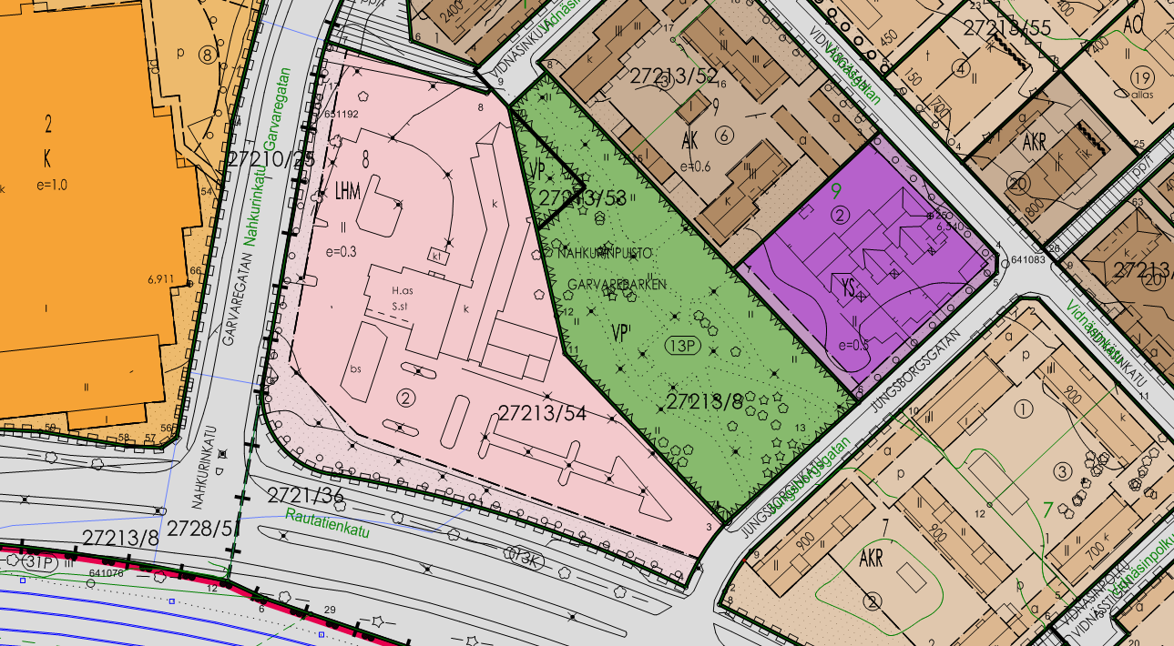 KARLEBY STADS PLANLÄGGNINGSTJÄNSTER 6 Detaljplan För tomten gäller en 23.10.