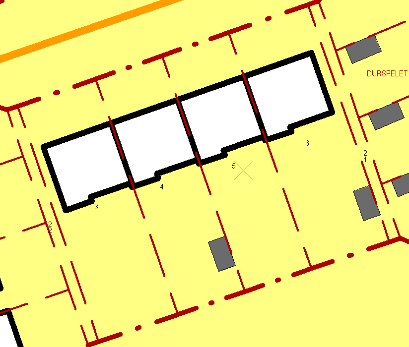 6.2.2 Lund Durspelet 2 Restfastigheter Fastigheten Lund Durspelet 2 är en restfastighet som uppkom efter att tolv tomter för småhus avstyckades år 2008.