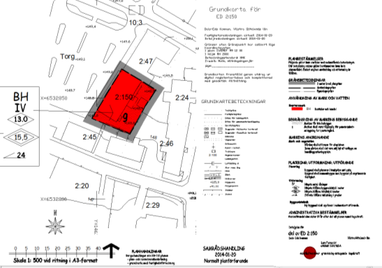 Detaljplan för Handel och bostäder Dals-Eds kommun Västra Götalands län DETALJPLANENS IDÉ OCH MÅL Planens idé är att göra det möjligt att bygga på befintligt centrumhus med två våningsplan.