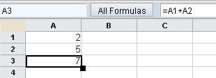 funktion själv som en formel, eller kombinera den med andra funktioner och formler.använd operatorer för att ange hur de olika delarna av formeln är relaterade till varandra.