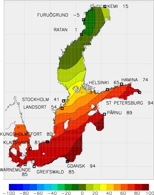 Vad visar modellerna om havets nivå?