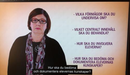 Ur film från Skolverket som handlar om betygssättning i åk 6 Undervisningsrådet Anna Karin Munkby 2014-09-26 / Namn Namn,