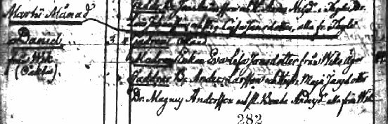Som du ser nedan, Bild 7, visas födelseboken för Tjällmo, C:5, s. 280 och 281. Bild 7. 10. Som du kan se är det rätt år, 1820, men januari månad.