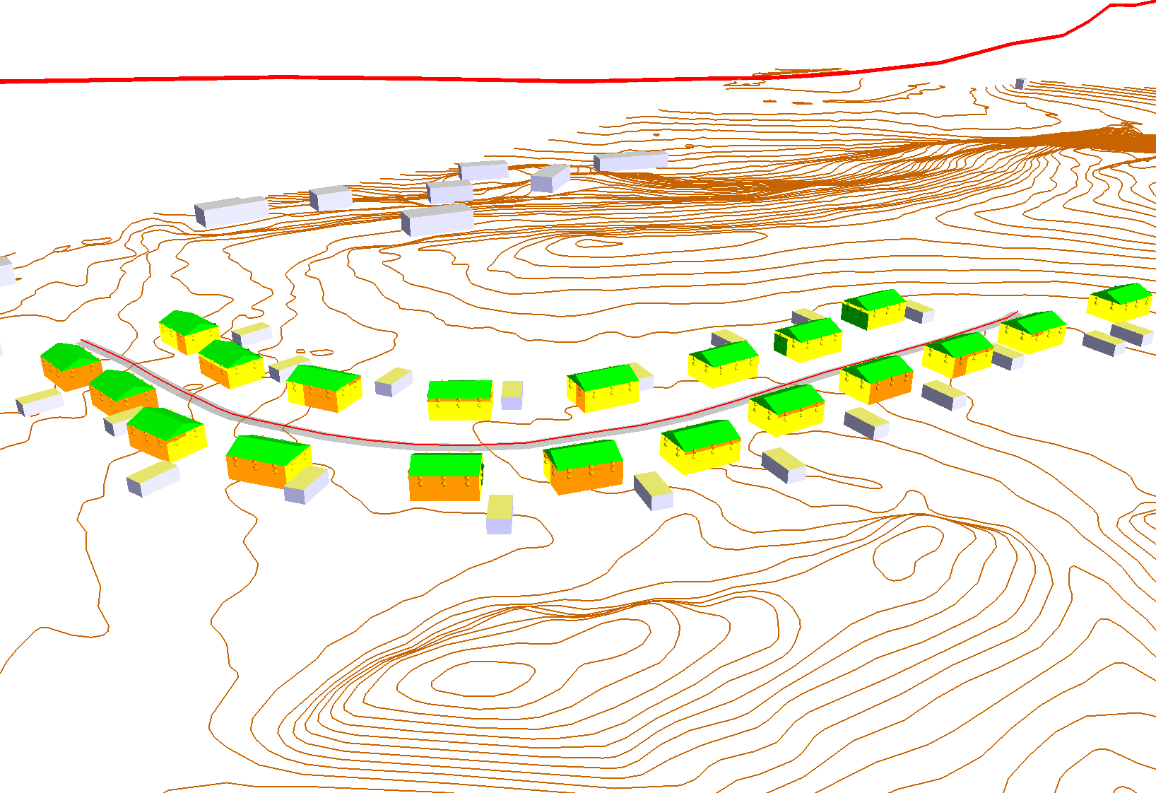 Järnväg Uddevalla Grytingen 1:2 Villor enligt FHK Samrådshandling Detaljplan 2012-04-23 Prognos av trafikuppgifter till år 2020.