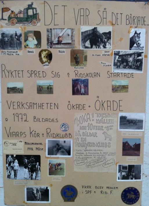 Välkommen till Viarps Kör- och Ridklubb! Allt började med Mia och hennes bästa vän, hästen! Viarps kör- och ridklubb är en ideell förening som grundades 1972.