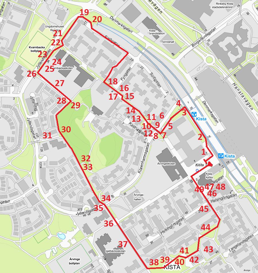 Protokoll trygghetsvandring i Kista 2014-09-30 ägare som berörs av detta protokoll: Trafikkontoret Rinkeby-Kista SISAB Micasa Brf Drejö Brf Brandsö Brf Römö Brf Tunö Deltagare Ewa Jungstedt