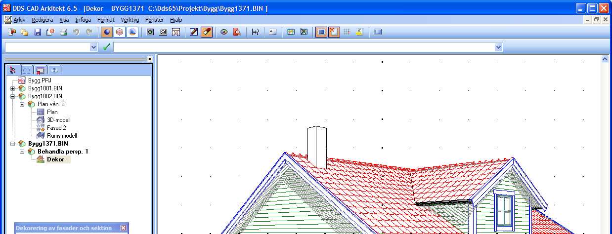 28... Kapitel 16 13.05.2009 Redigering DDS-CAD Arkitekt 6.