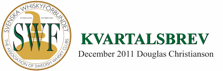 Kvartalsbrev nr 4 december 2011. Från styrelsen. 15 november var 152 klubbar medlemmar i SWF med ett sammantaget medlemsantal på 6342.