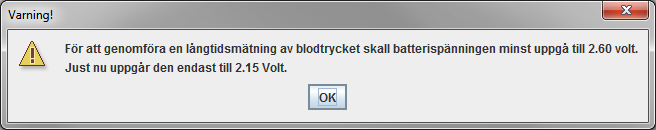 24 - Arbeta med ABPM 7100 På datorn: 8. Fönstret Enhetsåtgärd visas. På ABPM 7100: 9. Summern ljuder två gånger. På datorn: 10. Klicka på Förbered enheten för att visa fönstret Förbered enheten.