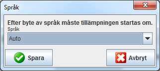 45 - Ändra standardinställningarna för HMS Klicka på Inställningar i menyraden och välj önskad funktion för att ändra standardinställningarna för HMS.