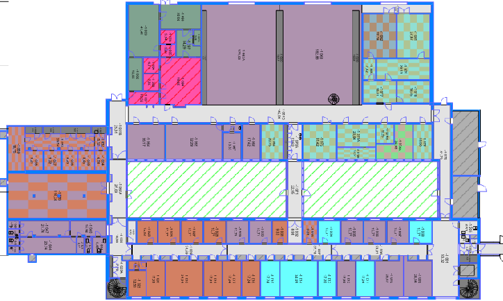 10 Figur 2: Korridor på plan 0, Hus 5 Figur 3-5