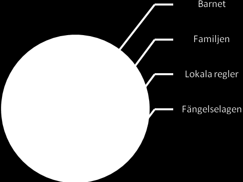 37 Resultatdiskussion Syftet med den här studien var att undersöka barns möjligheter att utveckla en trygg anknytning till sin frihetsberövade förälder.