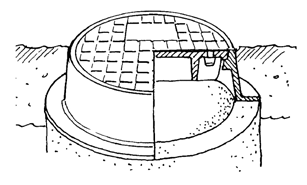 29 PDB PDB.111 BRUNNAR PÅ AVLOPPSLEDNING Betäckningar skall vara anpassade till resp. brunns diameter. Till samtliga brunnar skall betäckningar vara låsbara.