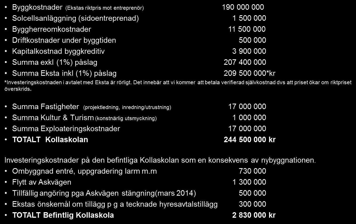 KUNGSBACKA KOMMUN 2 (2) kommunen tar på sig allt ansvar för åtgärdande av fel som inte täcks av garantin. Fastigheter har dock inte någon ekonomisk reserv för att täcka sådana kostnader.