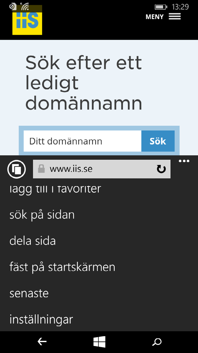 Inställningar för din telefon: Windows Phone 7 Använd VPN Om du har tillgång till en VPN-tjänst som använder tekniken IPSec kan du koppla upp din telefon till den.