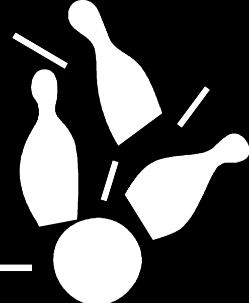 BOWLING Bowling är en idrott som inte kräver någon större ansträngning, men desto mer koncentration. En aktivitet för alla! Tycker du om spel och spänning ska du anmäla dig till denna aktivitet.