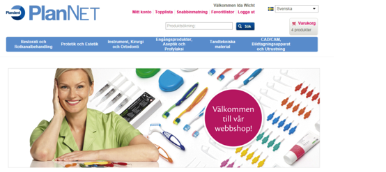 Att komma igång Stöttade webbläsare I tabellen bredvid kan du se de webbläsare som Plan- Net-webbshoppen är användbar med.