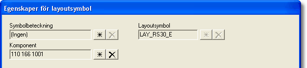 118 Se även Infoga layoutsymbol från komponent Infoga layoutsymbol från layoutsymbolbibliotek Infoga manuell layoutsymbol 6.4.