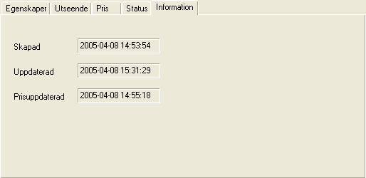 200 kommer dock en varning om att det finns använda komponenter med status inaktiv.