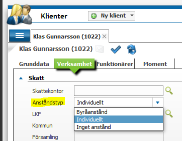 Anstånd I Norstedts Byrå kan du söka Byråanstånd för dina kunder. Du gör detta i vyn Anstånd som du når via menyn längst upp i Norstedts Byrå. För att kunna söka måste du först se över dina kunder.