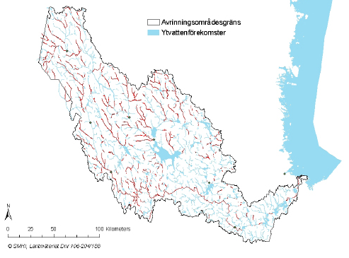 Bottenhavets vattendistrikt - Delområdesrapport Dalälven - Kapitel 2 Idre Sälen Älvdalen Mora Malung Falun Gävle Avesta Figur 8.