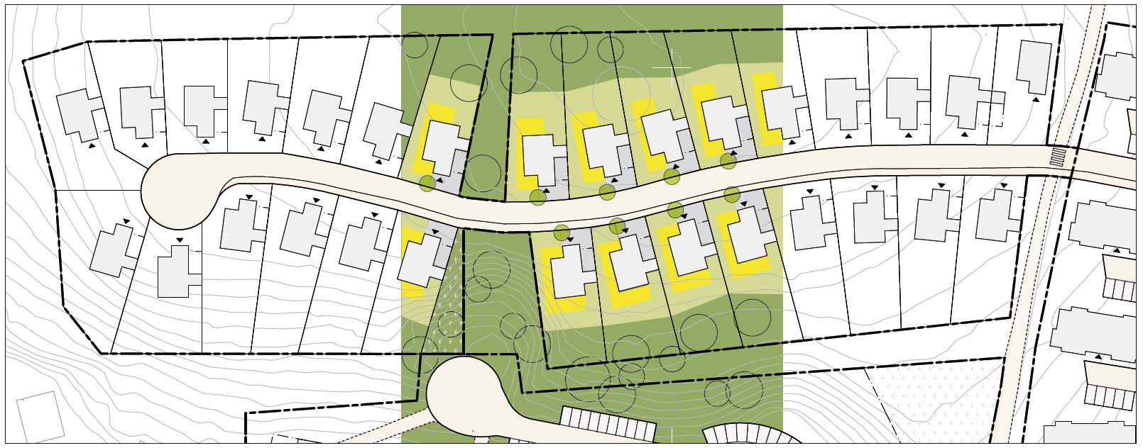 3. Kv Hattstugan Illustrationsplan Sektion 15 +45,4 Gata +41,0