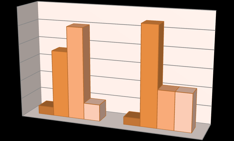 Uppfattning om den verkliga väskan jämfört med hur den uppfattats på bilderna 45% 40% 35% 30% 25% 20% 15% 10% 5% 0% Klart sämre Lite sämre Likadan Lite bättre Klart bättre 2D 3D Det är en större