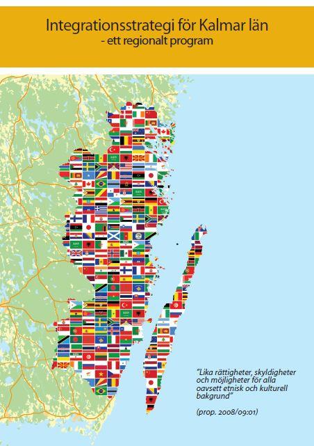 Vision Kalmar läns integrationsvision är att gemensamt skapa förutsättningar för ett län med ett inkluderande mottagande, där individens resurser tillvaratas och ger en mångfald som