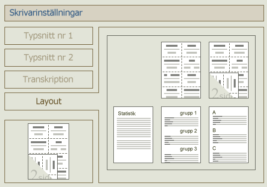 ORDy 1.0 Användarmanual 24 Hur man skriver ut ORDy kan skriva ut poster ur ordboken i flera bekväma format.