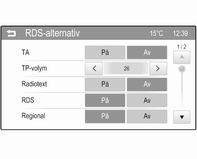 26 Radio Radio Data System (RDS) RDS är en tjänst som FM-stationerna erbjuder, som gör att du enklare kan hitta stationen du söker och dessutom blir mottagningen felfri.