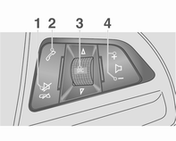 Infotainmentsystem 103 12. Knappen CONFIG Tryck på den här knappen för att öppna menyn Inställningar. 13. Knappen TONE Tryck på den här knappen för att justera/välja ljudinställningsläge. 14.