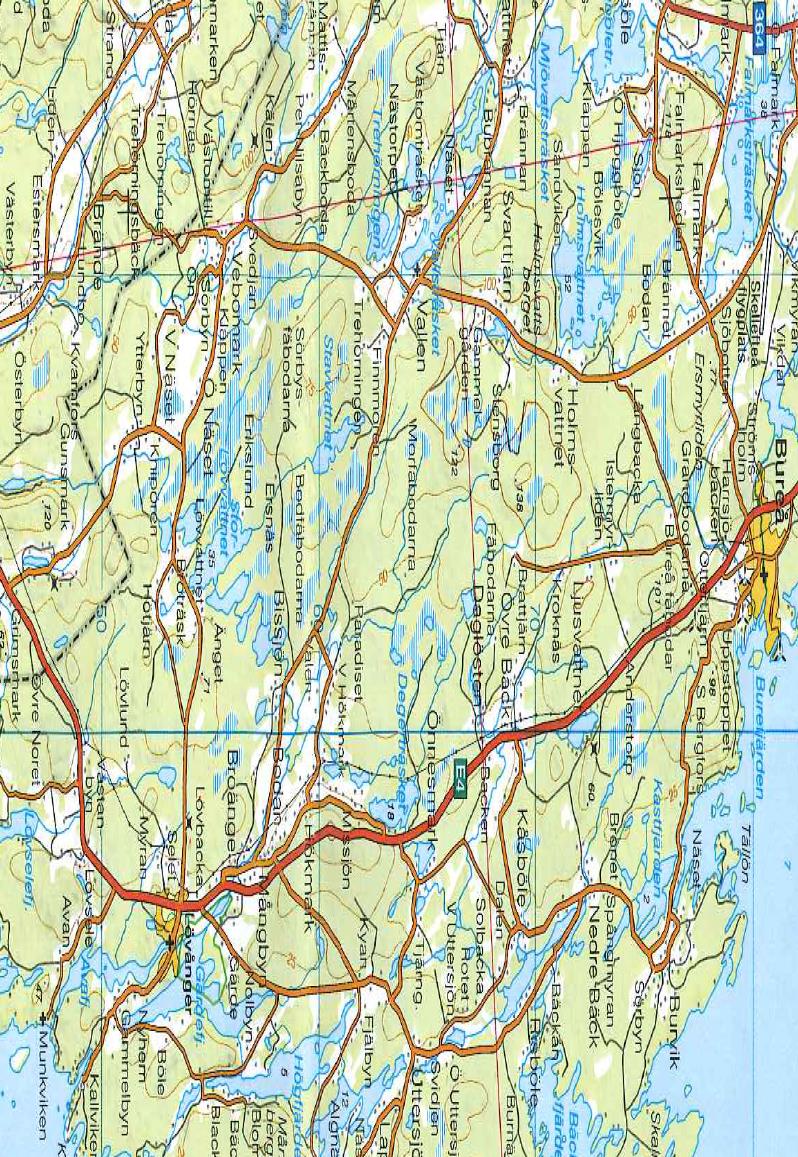 4 Raä 508 Fig. 1 Raä 508, belägen på Ö sidan av Bölesviken och ÖSÖ om Lövångers kyrka.