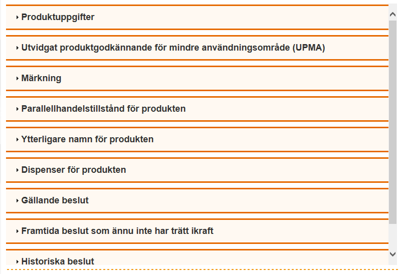 Utvidgat produktgodkännande för mindre användningsområde berör bara växtskyddsmedel.