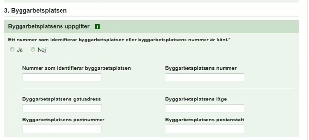 35 tion. Obligatoriska uppgifter gällande kontaktpersonen är för- och efternamn, samt antingen telefonnummer eller e-postadress.