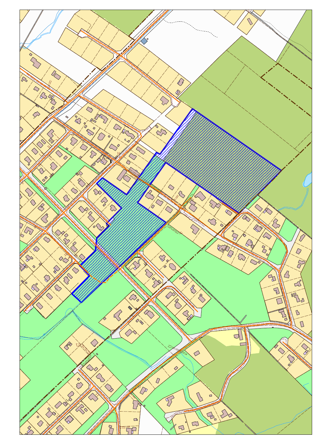 n:\102\38\1023857\0-mapp\11 leverans\2 slutleverans\2014-03-05\pm eftra långasand dagvatten rev 2014.doc 6 (24) Eftra 4:24 Eftra 2:54 Figur 2. Utbredningen av aktuellt planområde.