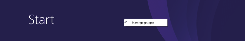 2 Appar APPKOMMANDON När du arbetar i en app visas den som standard i helskärmsläge och de flesta kommandon döljs.