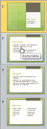 9 PowerPoint Web App presentationsbilder I en presentation kan du ha många bilder.