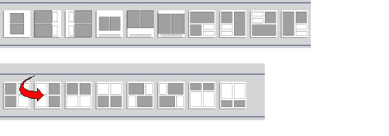 Bestäm sidans layout Nu är det dags att bestämma vilken layout jag vill ha på sidan.