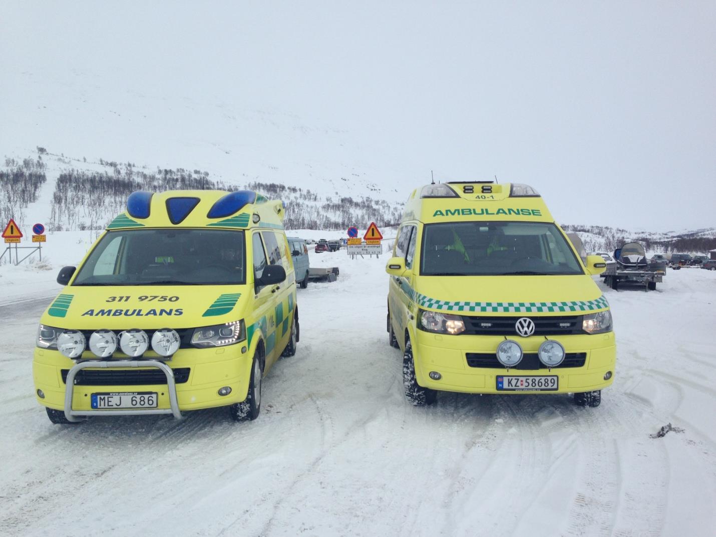 Samverkan i gränsområde Foto: Görgen Åberg