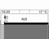 AUX-ingång 155 AUX-ingång Allmän information... 155 Användning... 155 Allmän information På infotainmentsystemets kontrollpanel 3 134 finns en AUX-ingång för anslutning av externa ljudkällor.