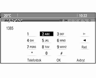 Telefon 67 Ringa ett nödsamtal Ring nödnumret (t. ex. 112). En telefonanslutning till nödcentralen upprättas. Svara när servicepersonalen ställer frågor om nödsituationen.