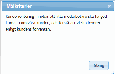 Punkter De inaktiverade punkterna visas då med kursiverad stil. Om du vill aktivera punkten klickar du på den utpekade symbolen Aktivera punkten.