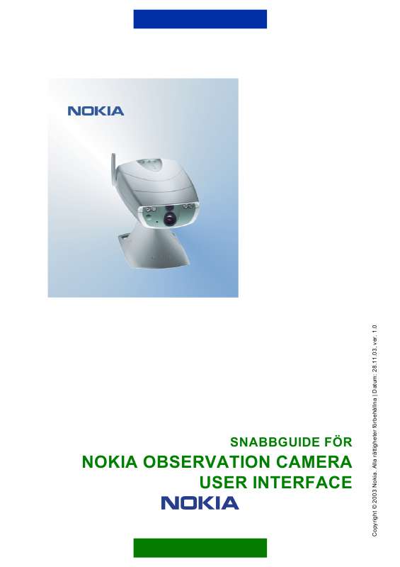 Du hittar svar på alla dina frågor i NOKIA TME-3 instruktionsbok (information, specifikationer, säkerhetsanvisningar, tillbehör