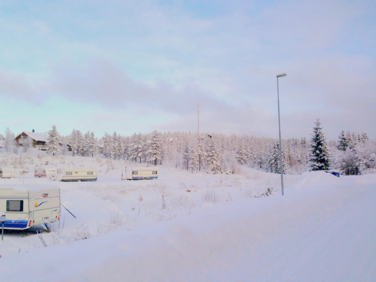 ersättning av del av DP 101, Råtjärnsberget, Grönklitt, Orsa kommun, Dalarnas län Foto taget från