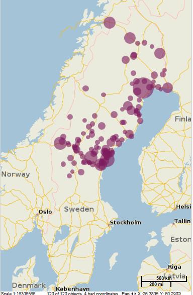 Boendeplatser i Region Nord Platser 151210 Kommun ANKOMSTBOENDE BOENDE KORRIDORSBOENDE TILLFÄLLIGT BOENDE Totalsumma JÄMTLANDS LÄN 102 1041 166 2371 3680 NORRBOTTENS LÄN 373 2810 353 2696 6232