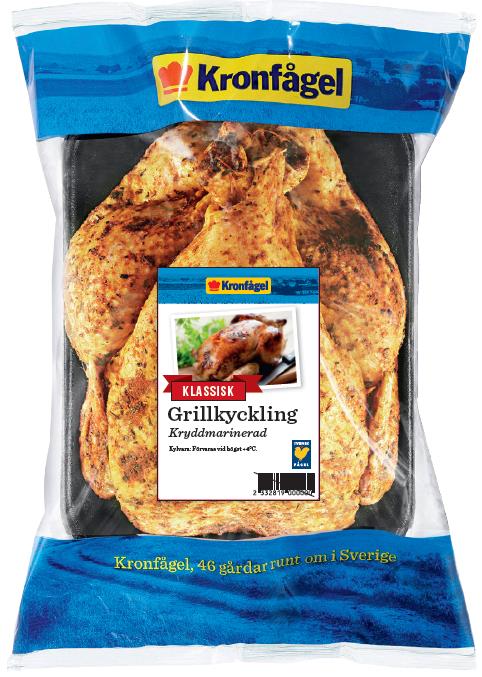 Några av vårens nyheter 2015 Klassisk Grillkyckling Samma goda grillkrydda som på butiksgrillad hel kyckling en riktig