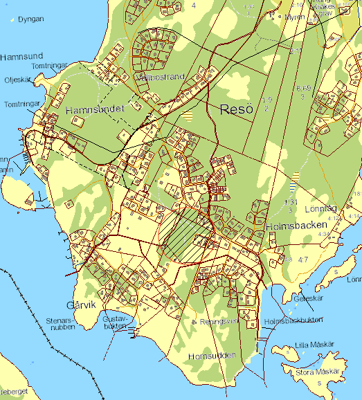 Resö ett boende i skärgården Resö, en ö i kommunens norra skärgård med broförbindelse med fastlandet, kan erbjuda ett vackert boende i en lugn miljö.