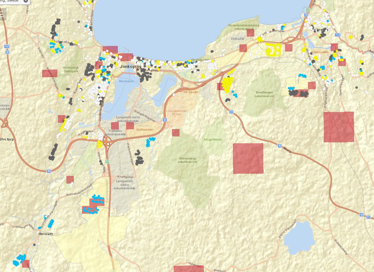 Flerbostadshus i Jönköping 53%