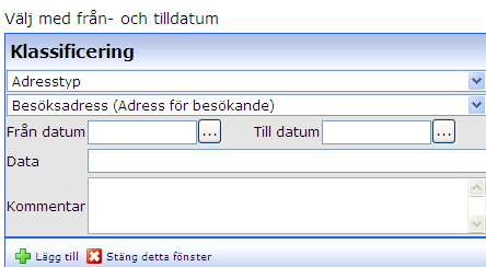 Sorteringsordning anger i vilken ordning punkterna ska visas i ärendet. OBS! Sorteringsordningen måste sparas. 3.