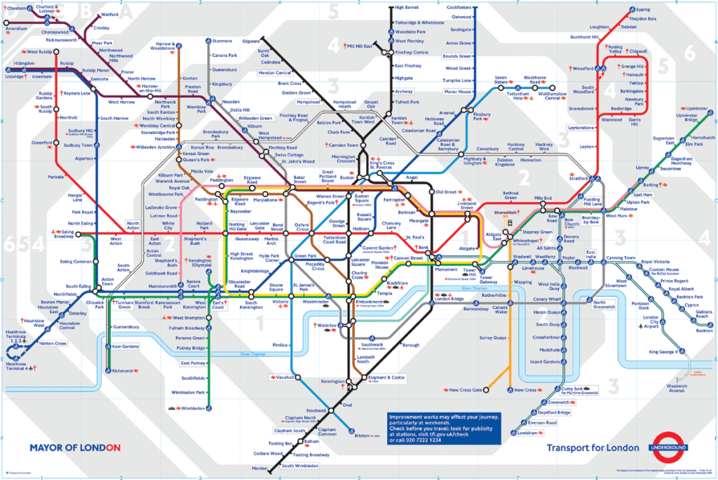 Hur du tar dig till Stamford Bridge Smidigast sättet att färdas i London är via Metro som i många andra storstäder.